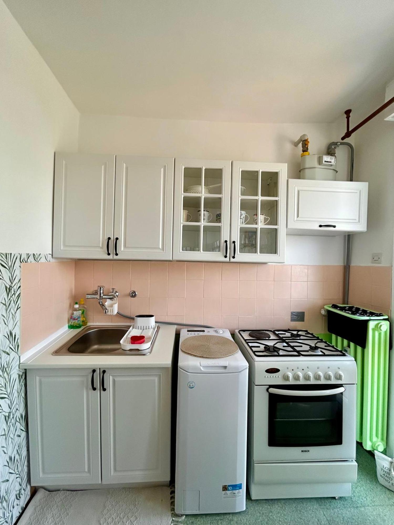 Bright And Charming Studio Apartment 里耶卡 外观 照片